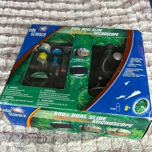 Edu science 600x Dual Slide Microscope